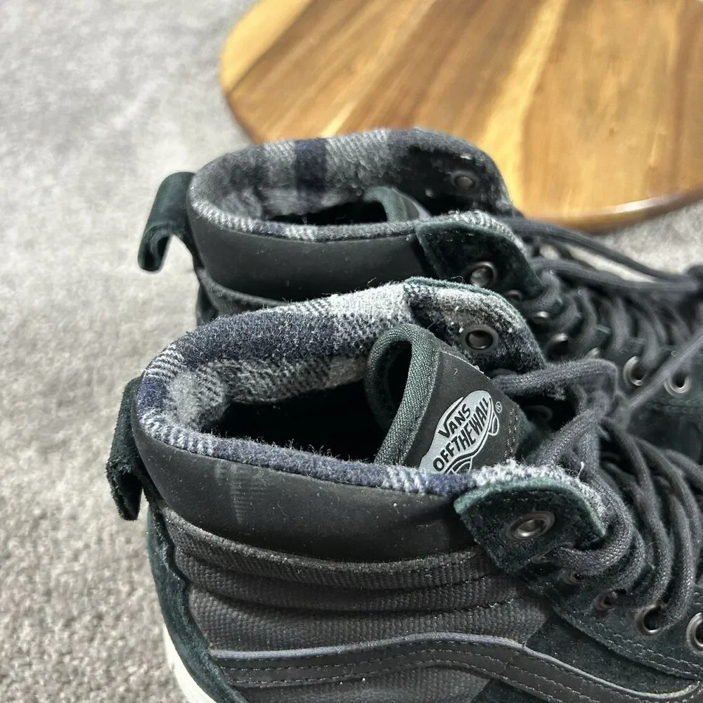 Vans Sk8-Hi 46 MTE DX Women’s Size 9 Black Scotchgard Athletic Skate Shoes Used